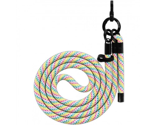 Ремінець для телефона Proove Twist Spiral Cross-Body Strap Rainbow (PSBSUNSP1558)