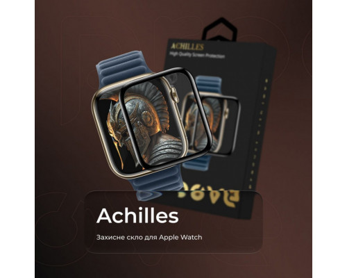 Захисне скло PMMA Proove Achilles для Apple Watch Series 7/8/9 45 mm Black (PGPWS945MM01)