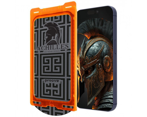 Захисне скло Proove Achilles Installation Box для iPhone 14 Pro/15/16 Black (PGPAIB160001)