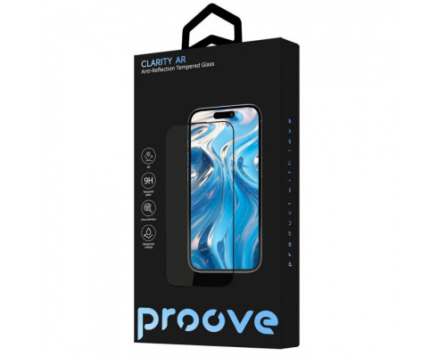 Захисне скло Proove Clarity AR для iPhone 17 Air Black (PGCARI17A001)