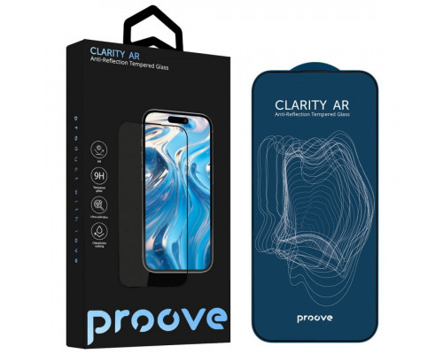 Захисне скло Proove Clarity AR для iPhone 17 Air Black (PGCARI17A001)