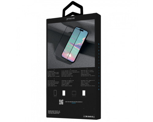 Захисне скло Proove для Pixel iPhone Xs Max/11 Pro Max Black (PGPPXI11PM01)