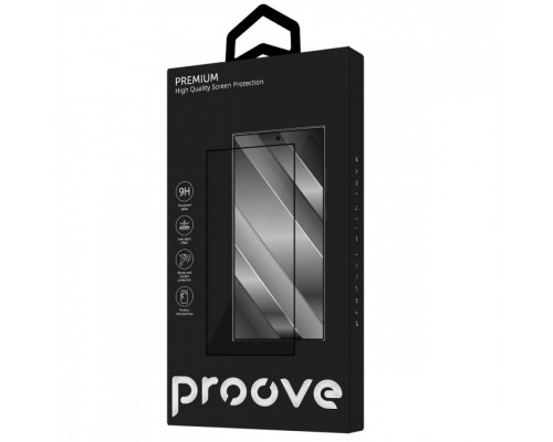Захисне скло Proove Premium для Samsung Galaxy S24 Ultra Black (PGPPMSS24U01)
