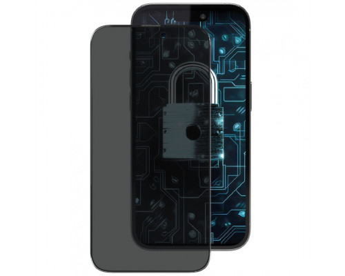 Захисне скло Proove Privacy для iPhone 14 Pro/15/16 Black (PGPPRI14P001)