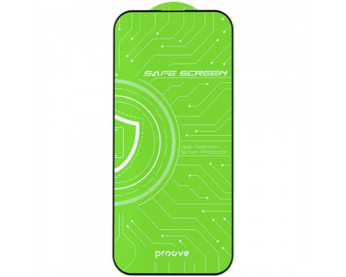 Захисне скло Proove Safe Screen для iPhone 12 Pro Max Black (PGPSSI12PM01)