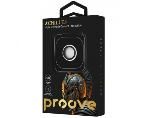 Захист камери Proove Achilles для iPhone 16e/17e Black (CPPAIP17E001)