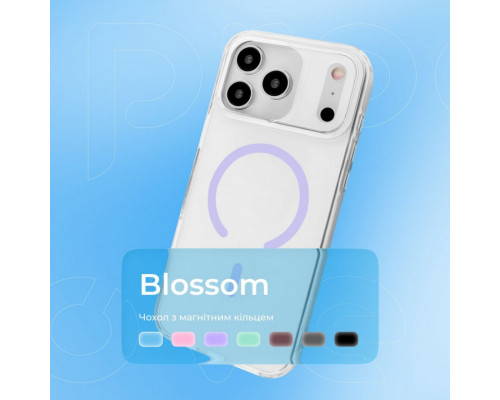 Чохол Proove Blossom Case with Magnetic Ring для iPhone 15 Pro Max Mint (PCBLIP15PM09)