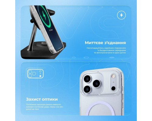 Чохол Proove Blossom Case with Magnetic Ring для iPhone 15 Pro Max Mint (PCBLIP15PM09)
