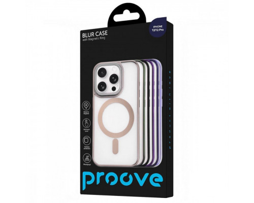 Чохол Proove Blur Case with Magnetic Ring для iPhone 12/12 Pro Green (PCBCIP120P06)