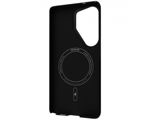 Чохол Proove Carbon Slim with Magnetic Ring для Samsung Galaxy S26 Ultra Black (PCCSSGSU2602)