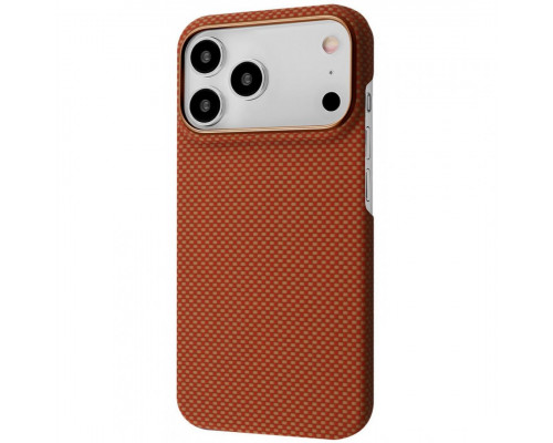 Чохол Proove Carbon Slim with Magnetic Ring для iPhone 17 Pro/18 Pro Orange (PCCSIP17P010)