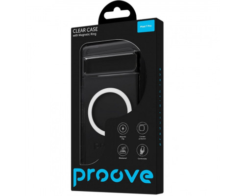 Чохол Proove Clear Case with Magnetic Ring для Google Pixel 7 Pro Transparent (PCCLPXPR0701)