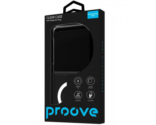 Чохол Proove Clear Case with Magnetic Ring для Samsung Galaxy Flip 8 (PCCLSGFLP801)