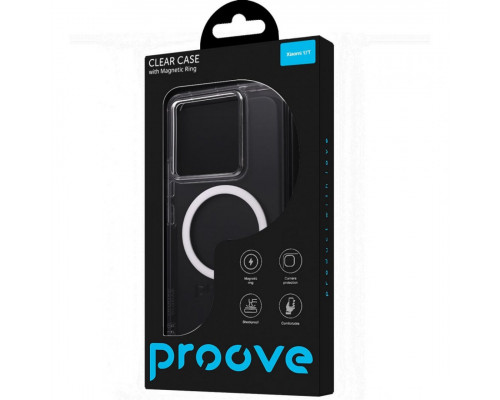 Чохол Proove Clear Case with Magnetic Ring для Xiaomi 17T (PCCLX0T01701)