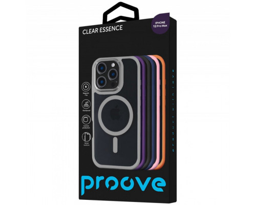 Чохол Proove Clear Essence Case with Magnetic Ring для iPhone 12 Pro Max Deep Purple (PCCEIP12PM04)