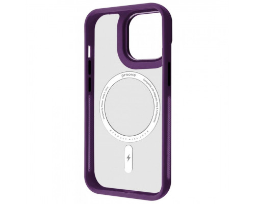 Чохол Proove Clear Essence Case with Magnetic Ring для iPhone 13 Pro Deep Purple (PCCEIP13P004)