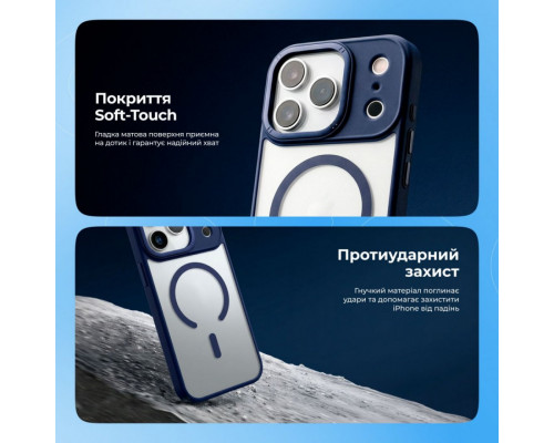 Чохол Proove Clear Essence Case with Magnetic Ring для iPhone 14 Pro Pink Sand (PCCEIP14P028)