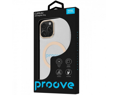 Чохол Proove Cuprum Case with Magnetic Ring для iPhone 12/12 Pro Mint (PCCMIP120P09)