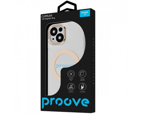 Чохол Proove Cuprum Case with Magnetic Ring для iPhone 14 Mint (PCCMIP140009)
