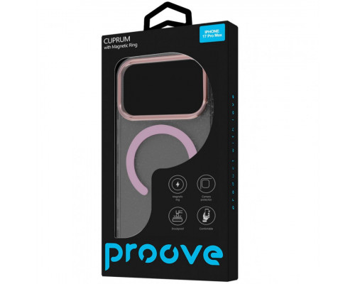 Чохол Proove Cuprum Case with Magnetic Ring для iPhone 17 Pro/18 Pro White (PCCMIP17AR14)