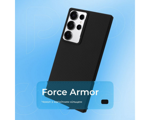 Чохол Proove Force Armor Case with Magnetic Ring для Samsung Galaxy S26 Black (PCFASGS02602)