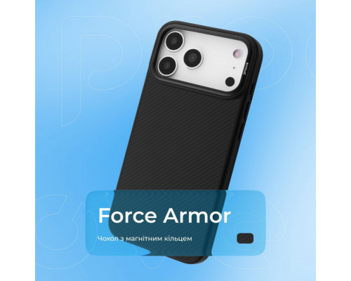 Чохол Proove Force Armor Case with Magnetic Ring для iPhone 17 Air Black (PCFAIP17AR02)