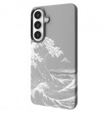 Чохол Proove Gleam Case with Magnetic Ring для Samsung Galaxy S26 White Waves (PCGCSGS02670)