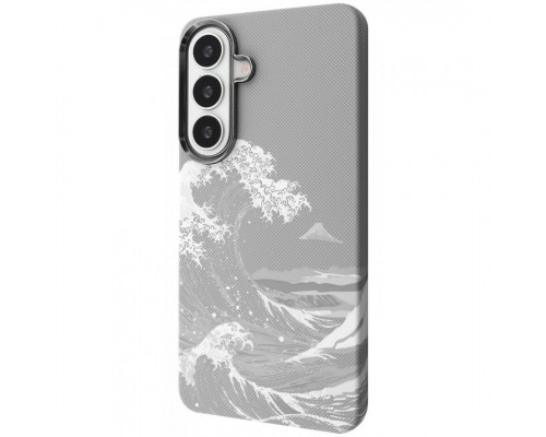 Чохол Proove Gleam Case with Magnetic Ring для Samsung Galaxy S26 Plus White Waves (PCGCSGSP2670)