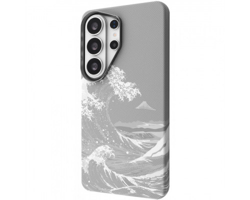 Чохол Proove Gleam Case with Magnetic Ring для Samsung Galaxy S26 Ultra White Waves (PCGCSGSU2670)