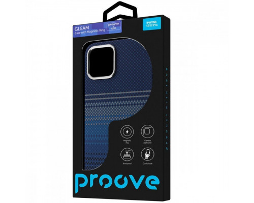 Чохол Proove Gleam Case with Magnetic Ring для iPhone 12/12 Pro White Borders (PCGCIP120P70)