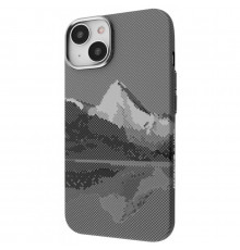 Чохол Proove Gleam Case with Magnetic Ring для iPhone 13 Silver Peak (PCGCIP130069)
