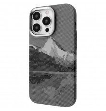 Чохол Proove Gleam Case with Magnetic Ring для iPhone 13 Pro Silver Peak (PCGCIP13P066)