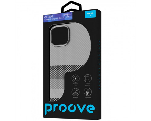 Чохол Proove Gleam Case with Magnetic Ring для iPhone 14 Gold Borders (PCGCIP140065)