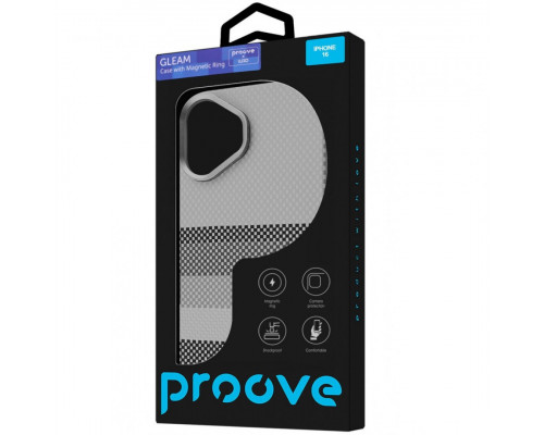 Чохол Proove Gleam Case with Magnetic Ring для iPhone 16 Golden Storm (PCGCIP160A2)