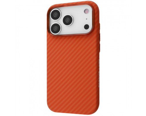 Чохол Proove Gleam Case with Magnetic Ring для iPhone 17 Pro/18 Pro Orange Fiber (PCGCIP17P078)