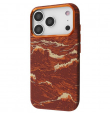 Чохол Proove Gleam Case with Magnetic Ring для iPhone 17 Pro/18 Pro Orange Ocean (PCGCIP17P079)