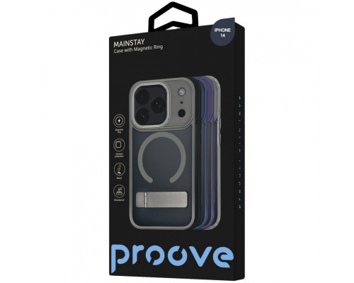 Чохол Proove Mainstay Case with Magnetic Ring для iPhone 14 Midnight Blue (PCMCIP140008)