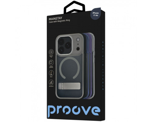 Чохол Proove Mainstay Case with Magnetic Ring для iPhone 17 Air Deep Purple (PCMCIP17AR04)