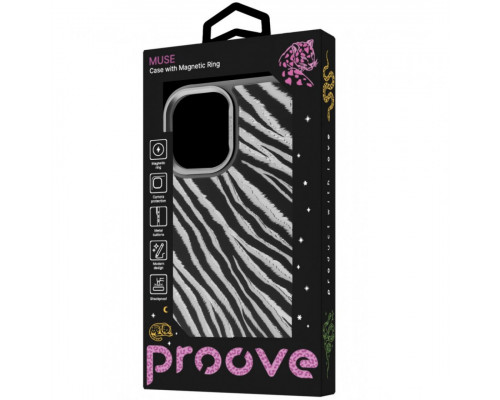 Чохол Proove Muse Animal Case with Magnetic Ring для iPhone 17 Leopard (PCMAIP1700B8)