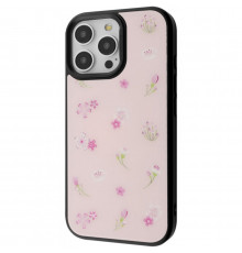 Чохол Proove Muse Fleur Case with Magnetic Ring для iPhone 15 Pro Max Pink Flower (PCMFIP15PMB7)