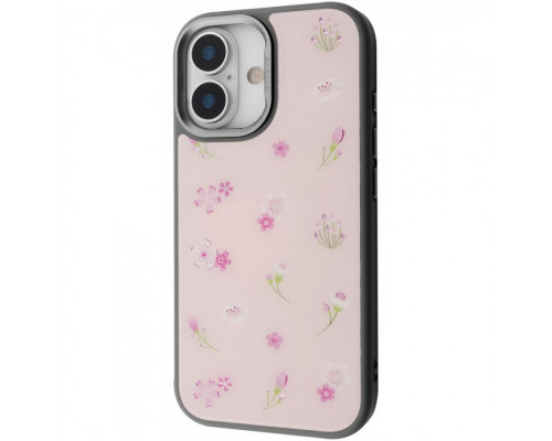 Чохол Proove Muse Fleur Case with Magnetic Ring для iPhone 17 Pink Flower (PCMFIP1700B7)
