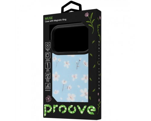 Чохол Proove Muse Fleur Case with Magnetic Ring для iPhone 17 Pro/18 Pro Lemon (PCMFIP17P0B5)