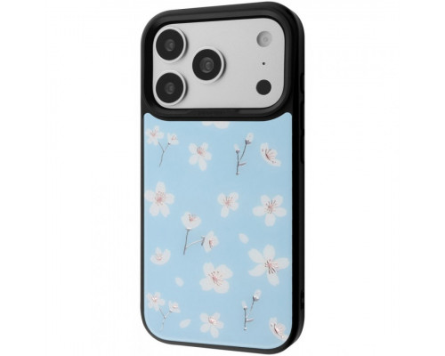 Чохол Proove Muse Fleur Case with Magnetic Ring для iPhone 17 Pro/18 Pro Blue Flower (PCMFIP17P0B6)