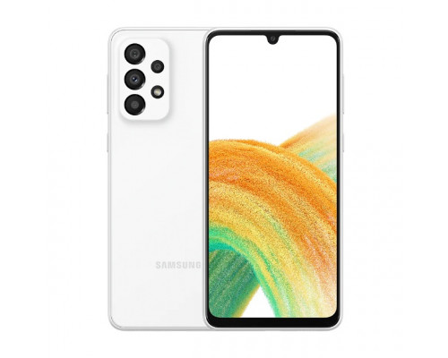 Смартфон Samsung Galaxy A33 5G A336B 6/128GB Awesome White (SM-A336BZWGSEK)