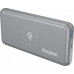 Зовнішній акумулятор Power Bank Energizer QE10007PQ-10000mAh Qi wireless Type-C PD (G)