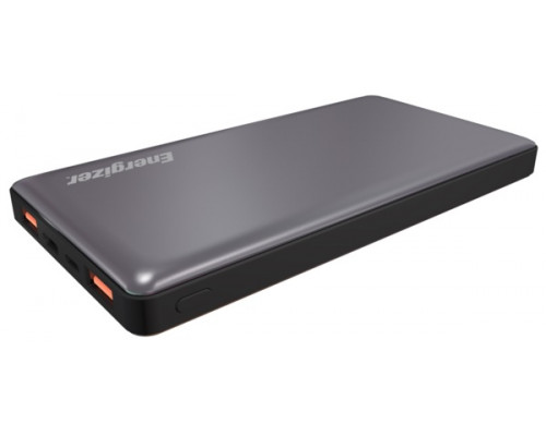 Зовнішній акумулятор Power Bank Energizer UE10015PQ-10000 mAh Li-pol+TYPE-C PD Grey