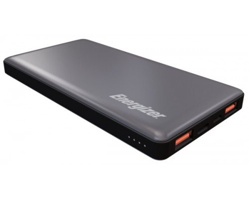 Зовнішній акумулятор Power Bank Energizer UE10015PQ-10000 mAh Li-pol+TYPE-C PD Grey