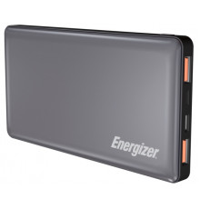 Зовнішній акумулятор Power Bank Energizer UE10015PQ-10000 mAh Li-pol+TYPE-C PD Grey