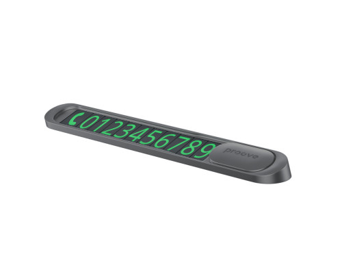 Парковочная карта Proove Parking Number Plate Metal Lock (AAPM00000005)
