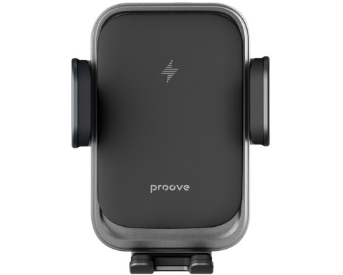 Автомобильный держатель с беспроводной зарядкой Proove Nitro Charge 15W Black (WHNC15002001)